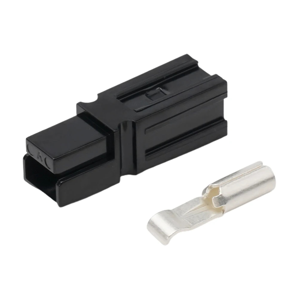 

Power Tool Electrical Wire Connector Plug Pc Shell Red And Black 30 Amp 600V For Anderson Electric With Dust Cover 50pcs Set