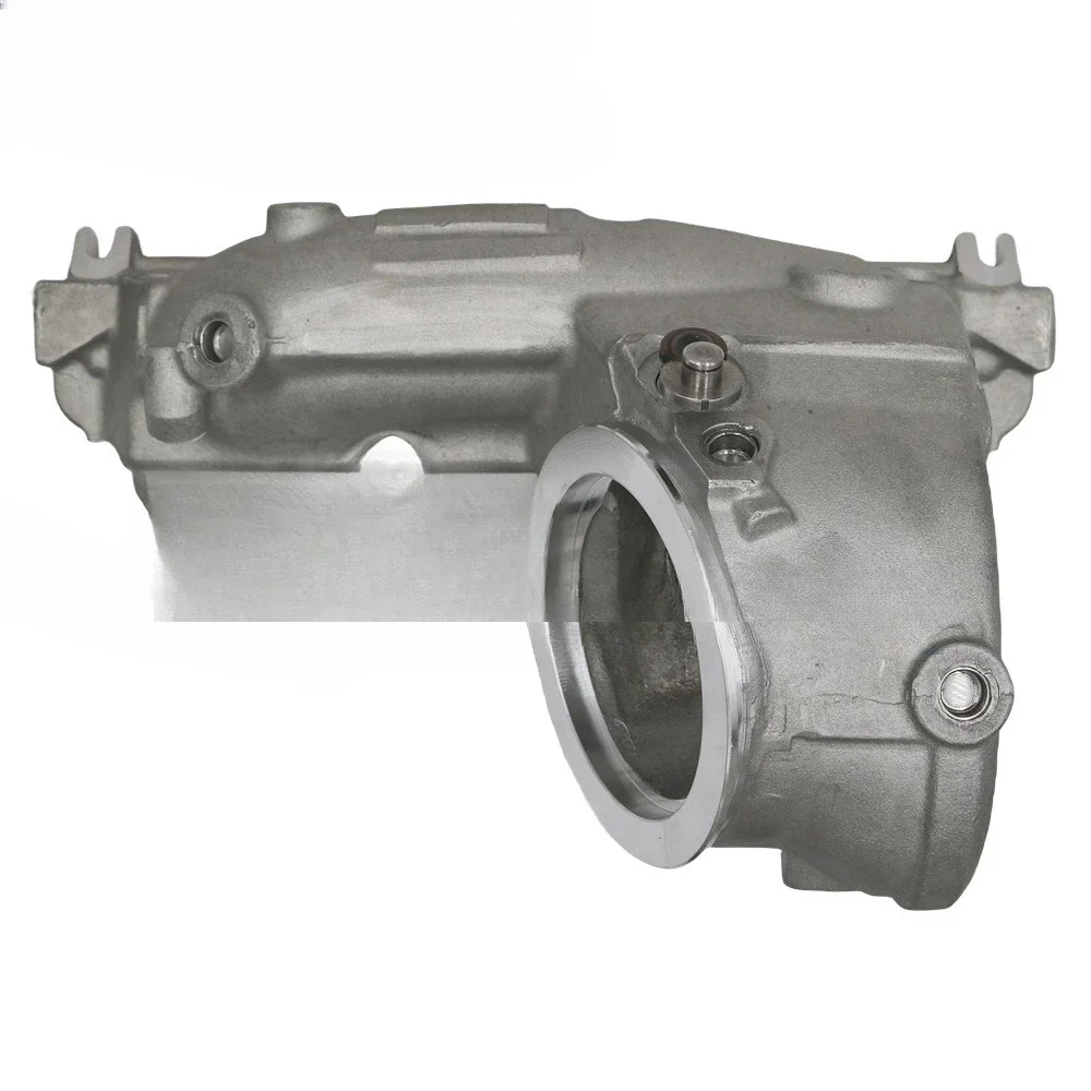 Aluminum scroll shell Water-cooled B38 straight head turbocharger scroll shell