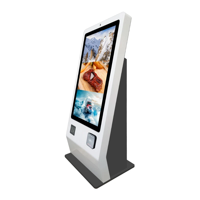 

Genevinon 24" Desktop Vending Machine Food Coffee Automatic Touch Screen Wifi QR Code Scanner Kiosk Self Service Ordering SDK
