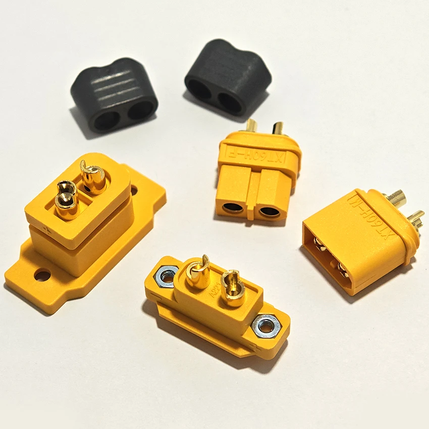 

XT60E-XT60H Male Female Plug Connector Power Battery Connecting Adapter for RC Model Power Battery Connector