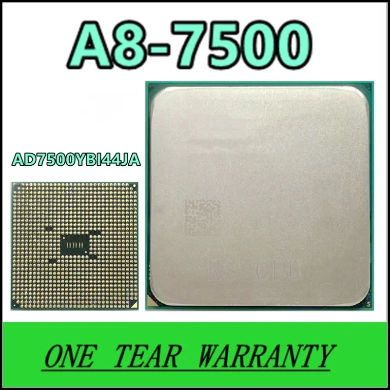 A8-7500 A8 7500 3.0GHz Used Quad-Core Quad-Thread CPU Processor AD7500YBI44JA Socket FM2+