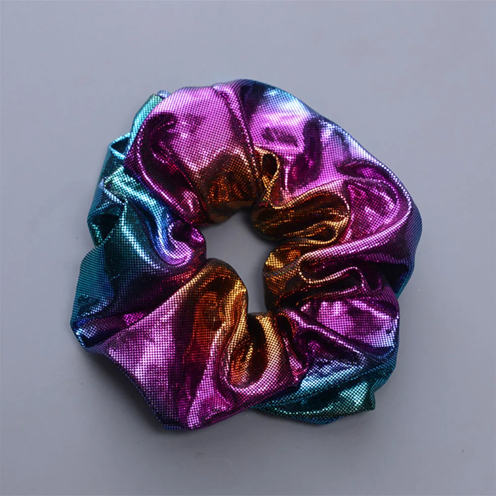 

5Pcs Large Loop Hair Ties Premium Elastic Ponytail Holders Chic Stylish Hair Bands for Women Daily Wear Random Color