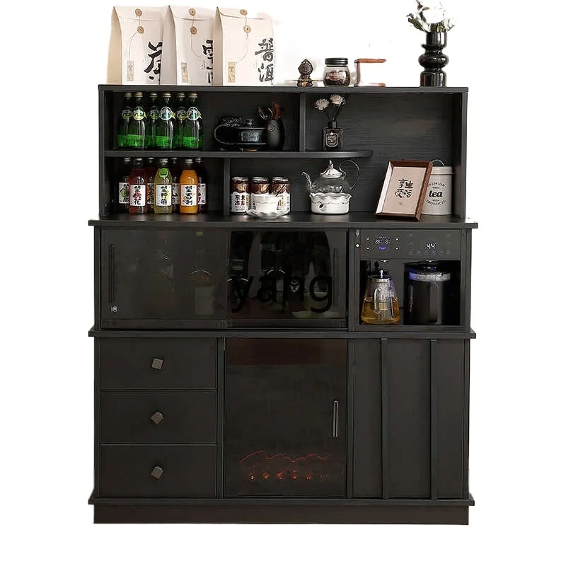 Lcx home living room high-end smart dining side cabinet integrated office tea cabinet