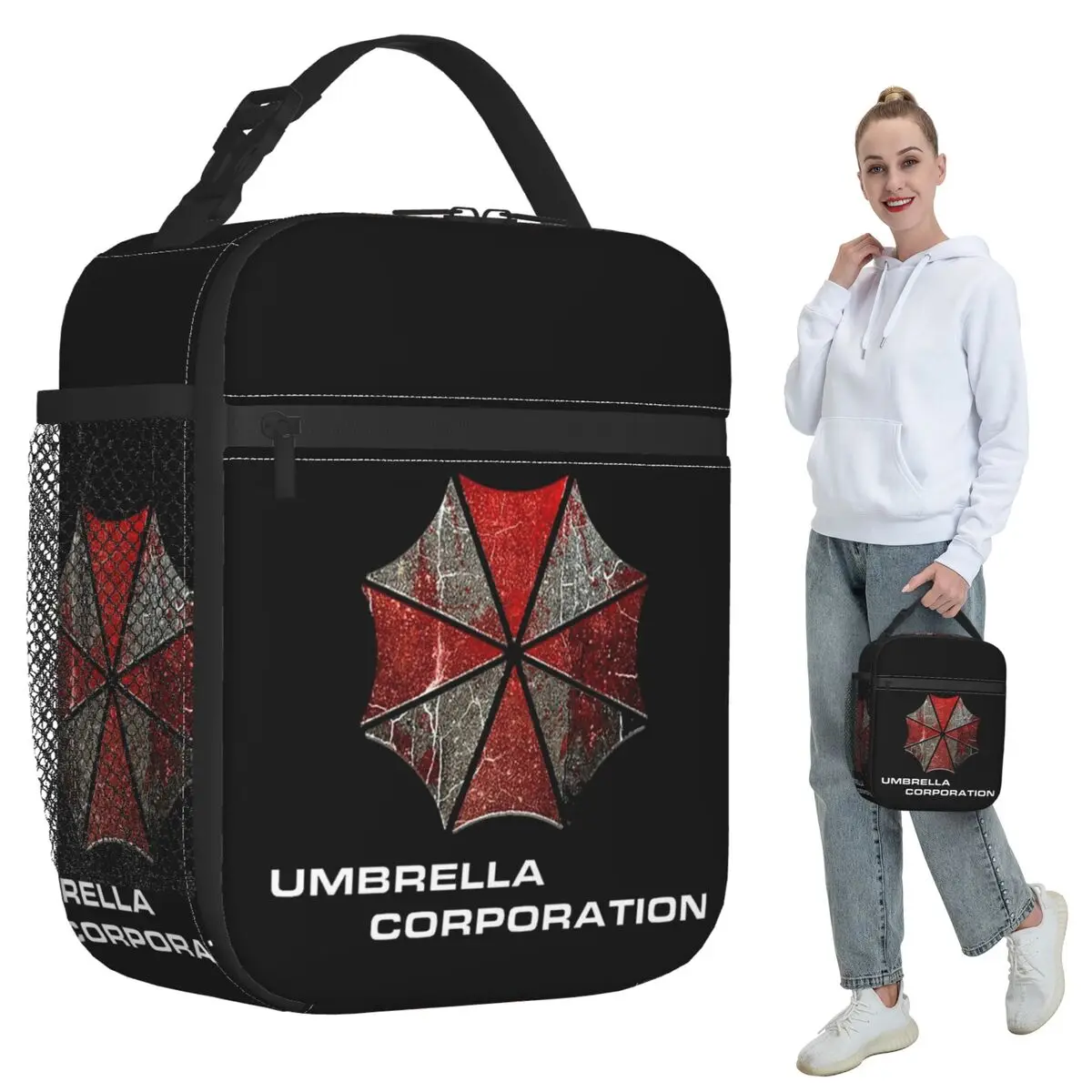 Umbrella Corps (5) Insulated Lunch Bag for Kids School Cooler Thermal Food Box Tote Portable Lunch Boxes Container