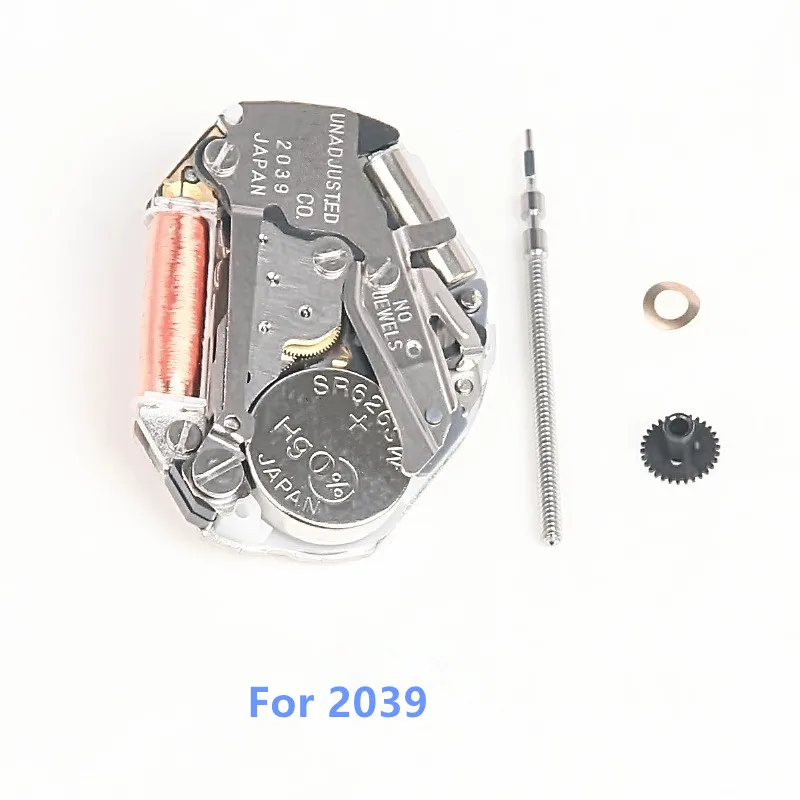 Watch Accessories Quartz Movement For Miyota 2033 2036 2039 Movement parts Watch Quartz Movement with Winding Stem & Battery