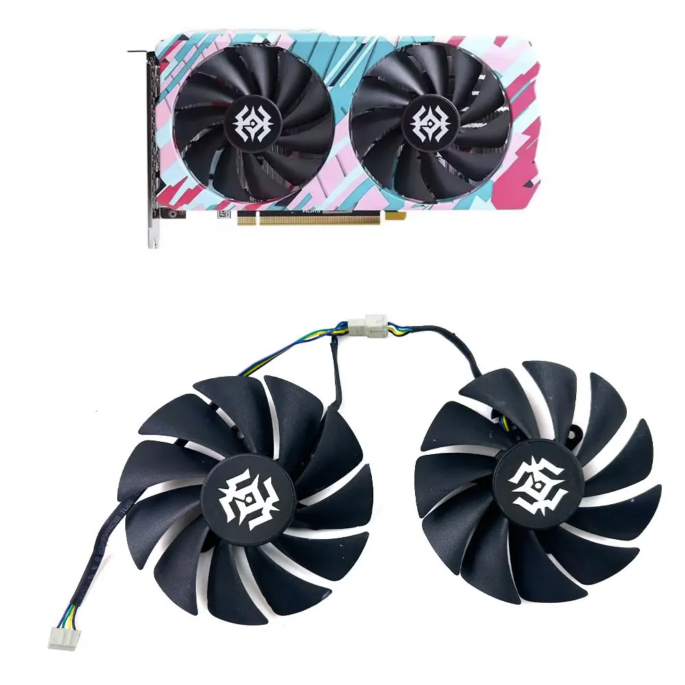 

Cooling Fan 89MM 4PIN TF90S12H-15DAA GA92S2U RTX4060 GPU FAN For ZOTAC RTX 4060-8GB X-GAMING OC TWIN graphics card FANS