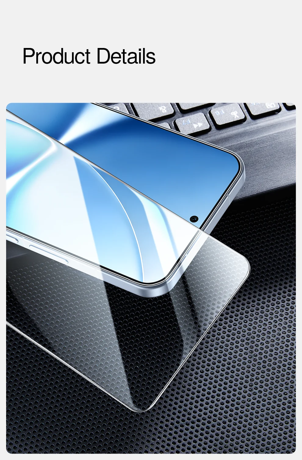 SmartDevil HD-Displayschutzfolie für POCO X8ProMax F8, ultraklarer gehärteter Glasfilm für Poco X8Pro, Anti-Fingerabdruck, kratzfest – Detail 14