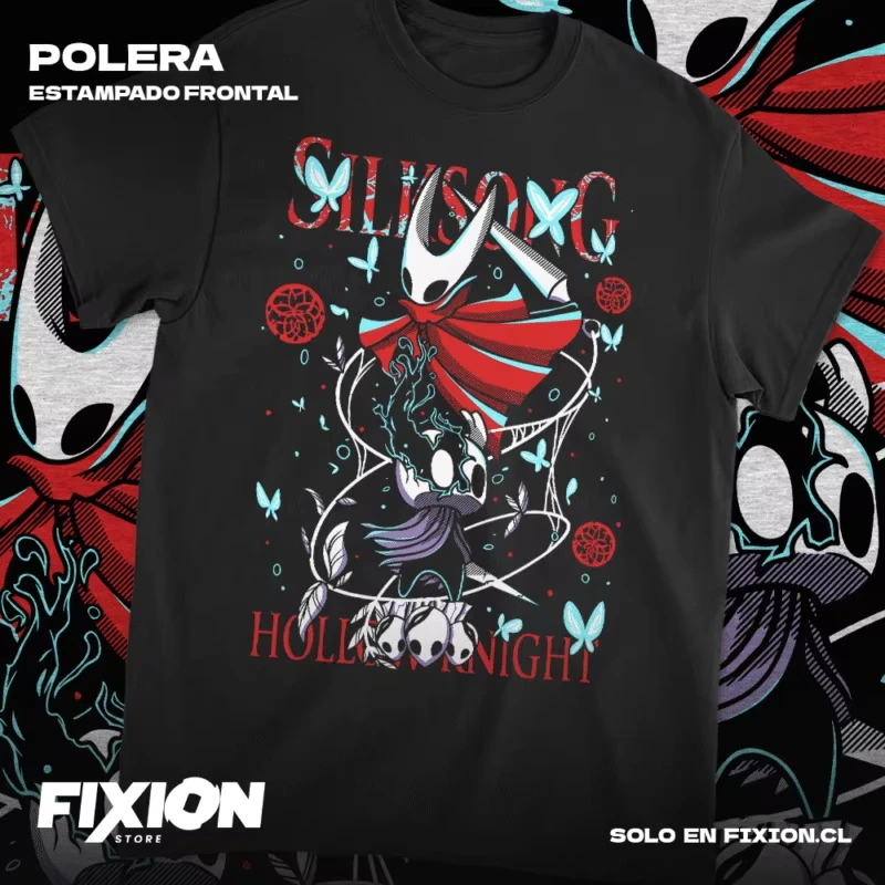 

Hollow Knight Silksing Graphic Print T-shirt Oversized Casual Streetwear Top Unisex Soft Breathable Cotton Short Sleeve Comfo