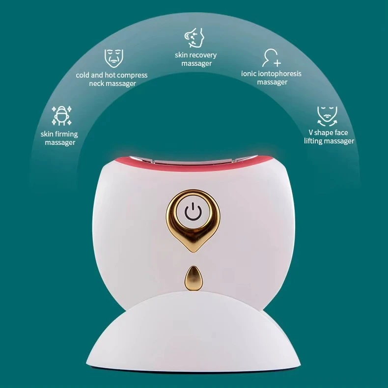 Machine photonique magique Anti-vieillissement pour le visage et le cou, appareil de beauté pour réduire le Double menton, usage domestique