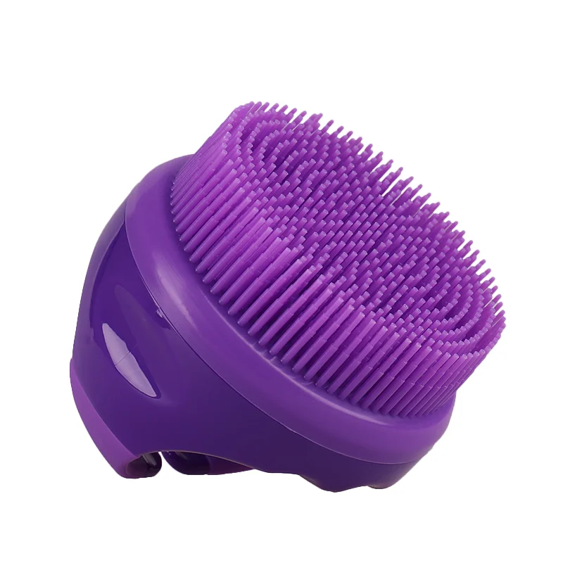 Silicone Body Scrubber para Homens e Mulheres, Escova de Banho, Massagem Suave, Limpeza de Shampoo, Beleza, Homens, Crianças