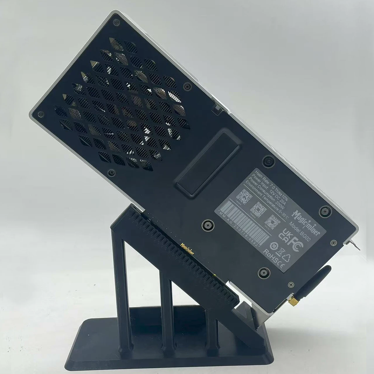 Magicminer BG02 SHA-256 جهاز تعدين منفرد هادئ | عقدة تعدين سطح المكتب منخفضة الضوضاء بقدرة 150 وات | تدعم BTC/BCH وما إلى ذلك | WiFi & RJ45 | التحكم في الويب #6