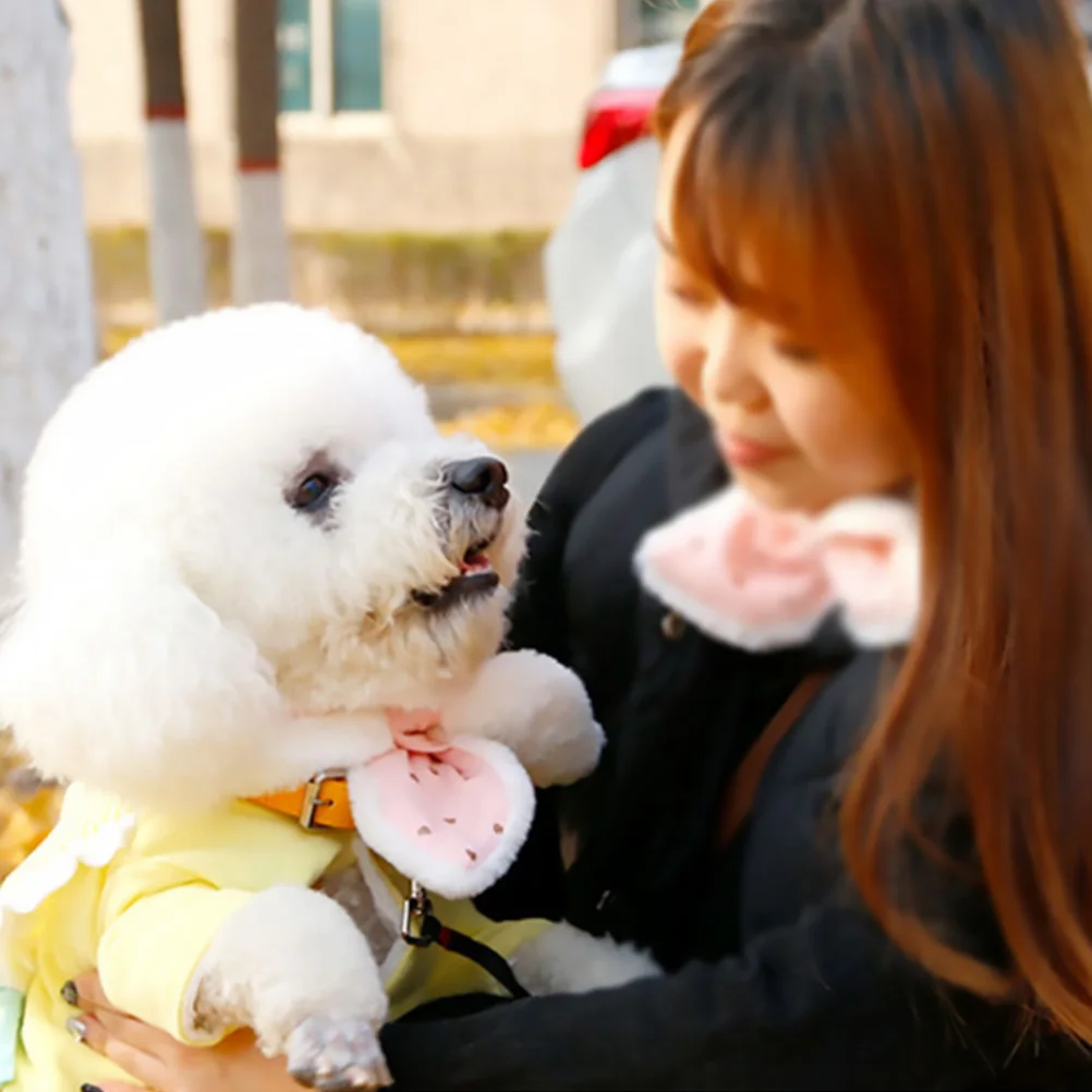 

Pet Scarf Collar Dog Winter Warm Thicken for Dogs Neckerchief Scarves