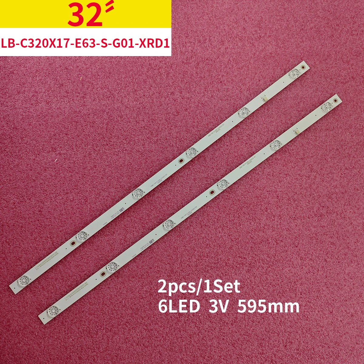 

Светодиодная лента для LB-C320X15-E7-H-G01-RF2 RF-AB320E30-0601S-10 A7 Supra STV-LC32LT0011W STV-LC32LT0020W STV-LC32T430WL STV-LC32T700W