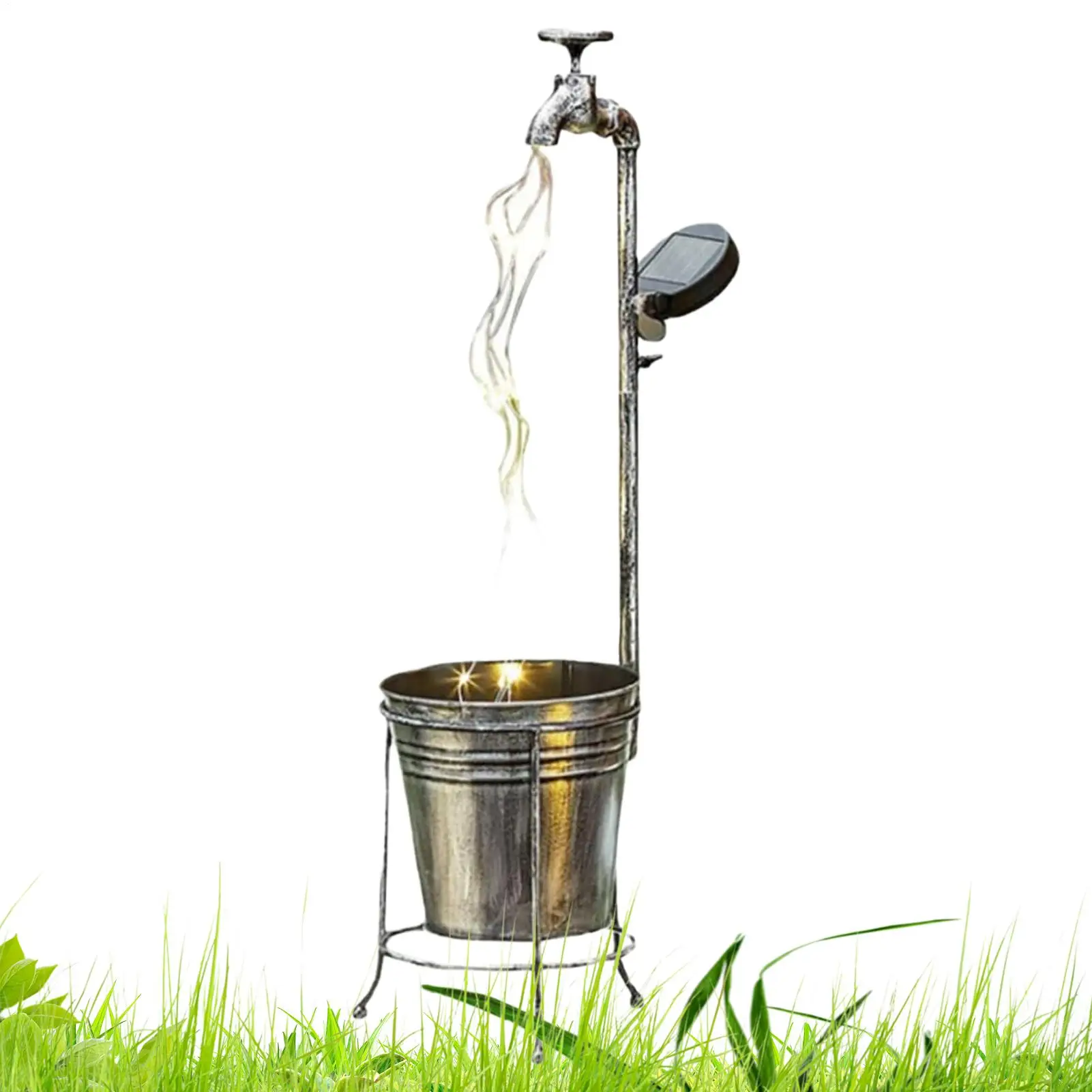 Solar Watering Can Waterproof Flexible Retro LED Landscape Lights Garden Decor for Garden Yard Farm Pathway Patio Lawn