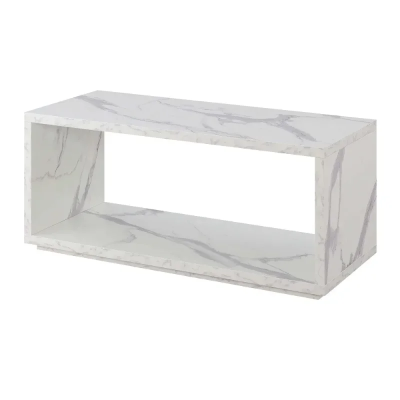 

Concepts Northfield Admiral Coffee Table, Faux White Marble coffe tables