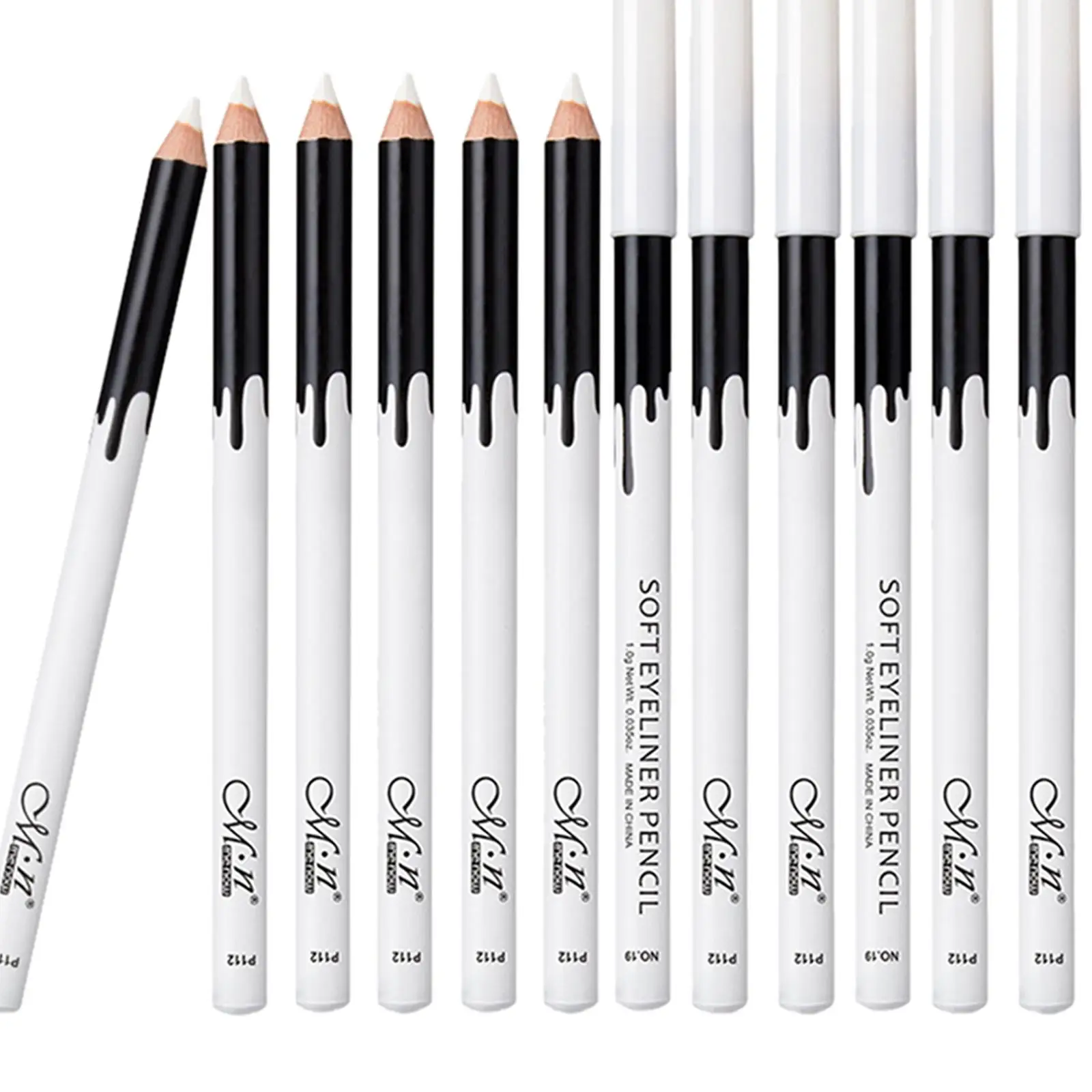 12pcs Beauty Highlighter Eyeshadow Pencil Cosmetic Eye Shadow Eyeliner Pen