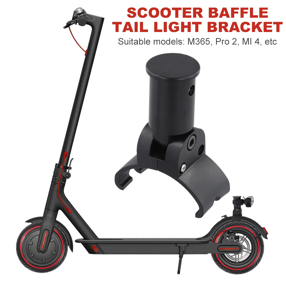Electric Scooter Rear Fender Adjustable Mudguard Mount Holder Taillight Mud Guard Bracket for M365 Pro 2 MI4 Accessories