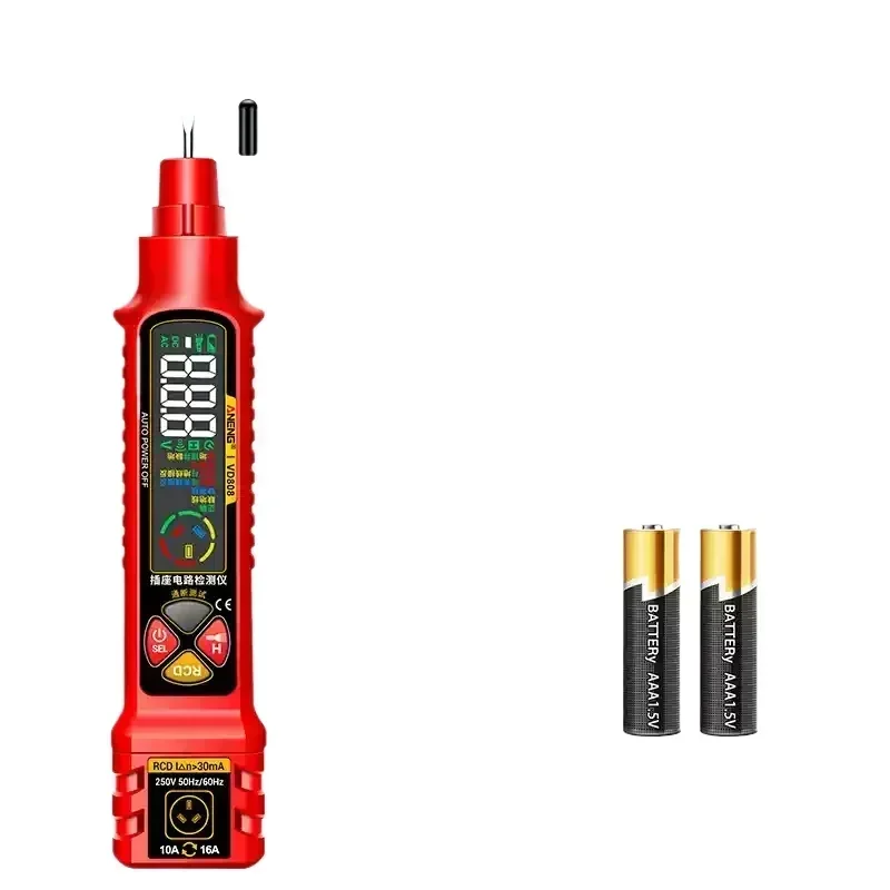 

Excellent Top Quality Smart Socket, Phase Meter, Induction Digital Display, Electric Pen, Special For Electricians