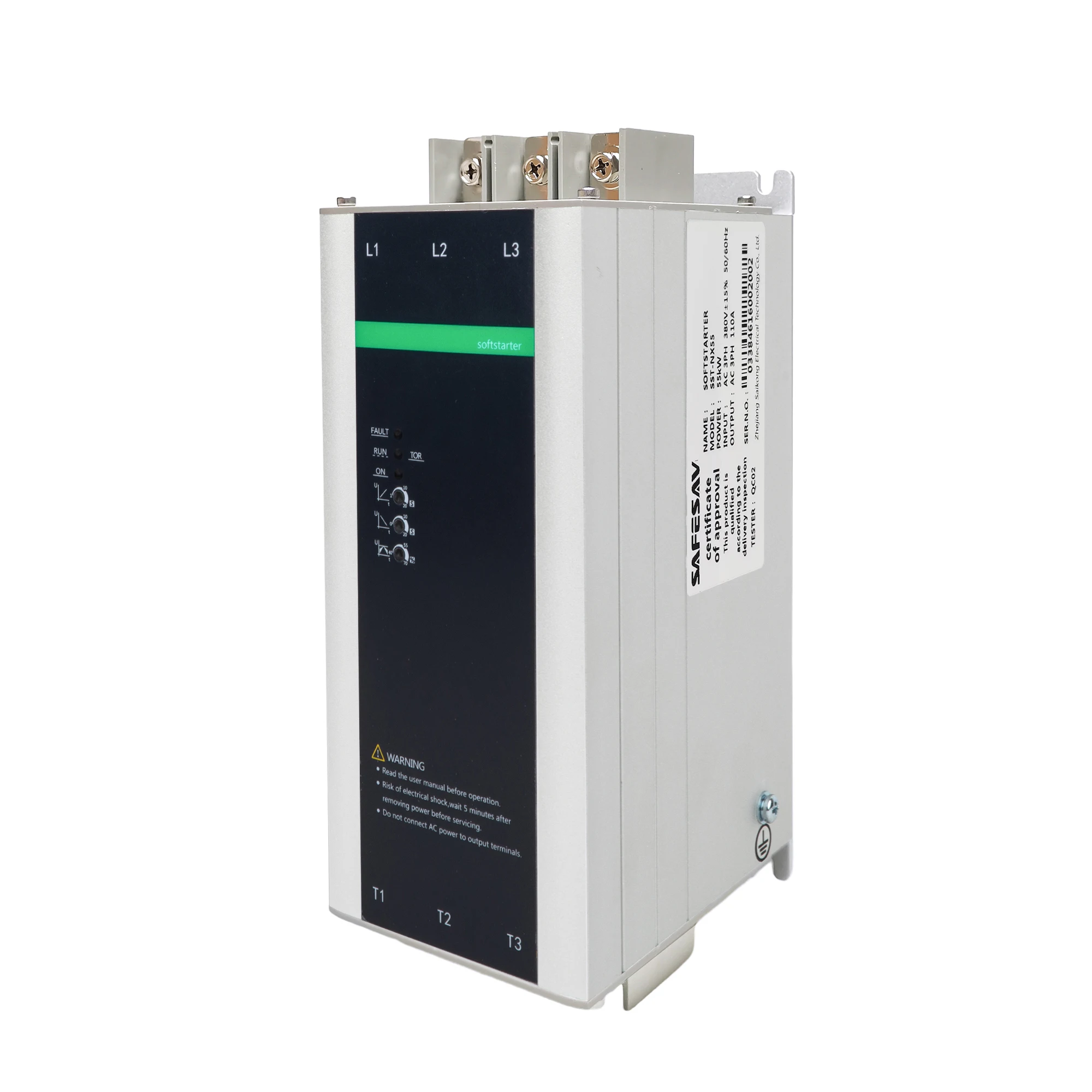 محرك التيار المتردد لينة كاتب 60A موتور 30kw 380 فولت 50/60 هرتز المدمج الالتفافية المقاولين لينة المبتدئين سبيكة الجسم لمضخة المياه