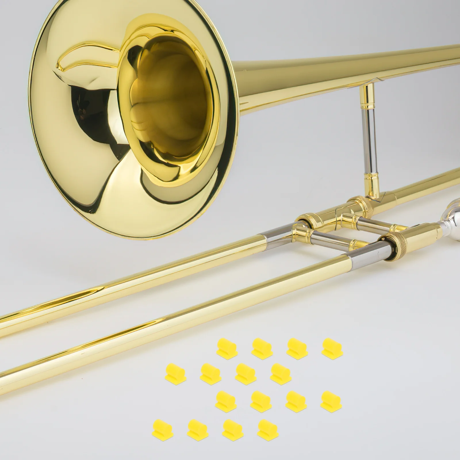 

20 Pcs Tenor Silicone Plug Noise-cancelling Drum Mute Tips Bumper Instruments Soft Silencers Silica Gel Dampener