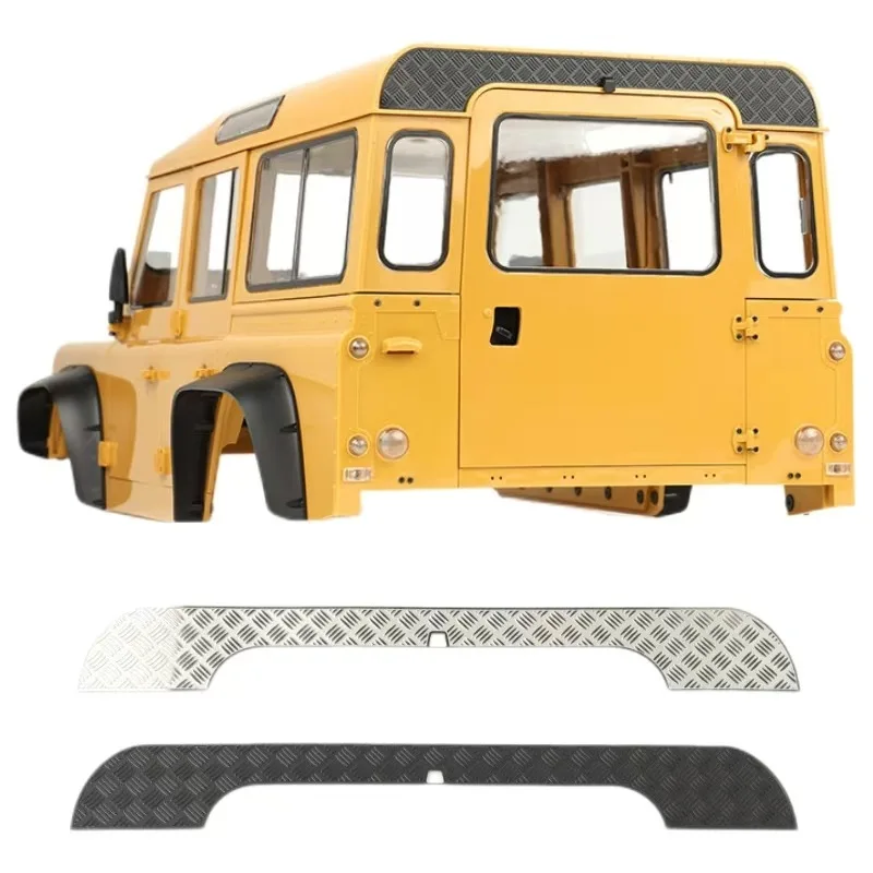 

RC Car rear roof cover rear stainless steel decorative piece for RC Crawler RD110 3-door 5-door Wagon Parts