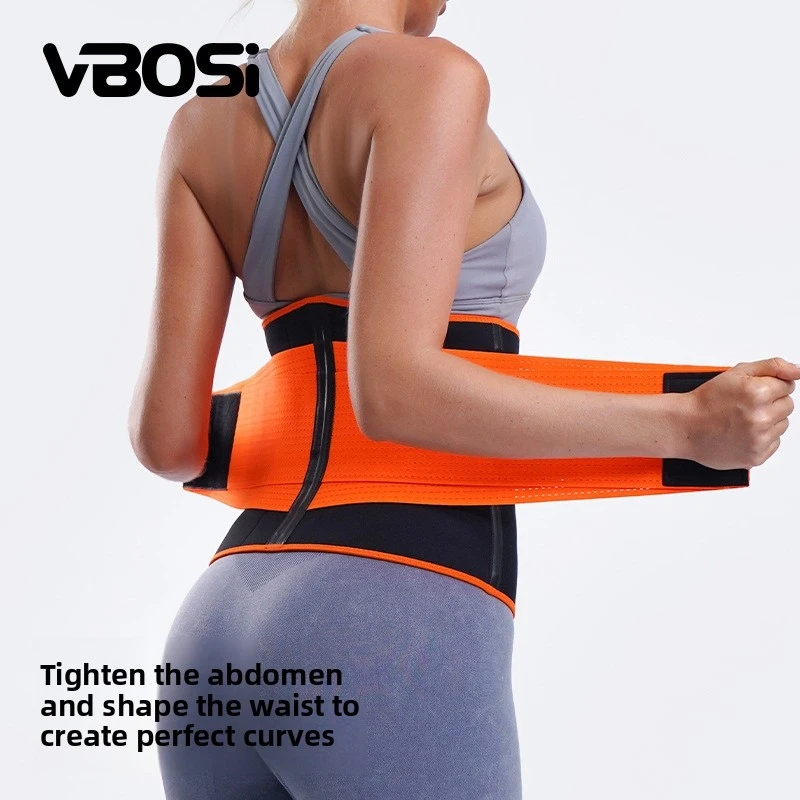 

1pc Waist Trainer Slimming Body Shaper Fitness Belt Weight Loss Fat Burning Sport Girdle Sweat Trimmer Workout Cincher Shapewear