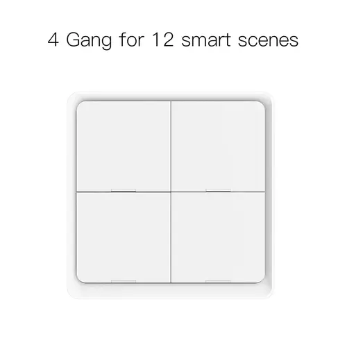 Moes ZigBee Wireless Scene Switch 12 Control Modes Handheld Push Button Setup Home Automation Scenario Tuya Smart Devices - Image 9