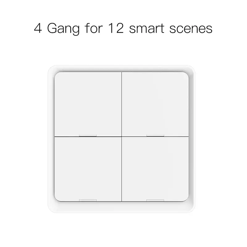 Moes ZigBee Wireless Scene Switch 12 Control Modes Handheld Push Button Setup Home Automation Scenario Tuya Smart Devices - Image 9