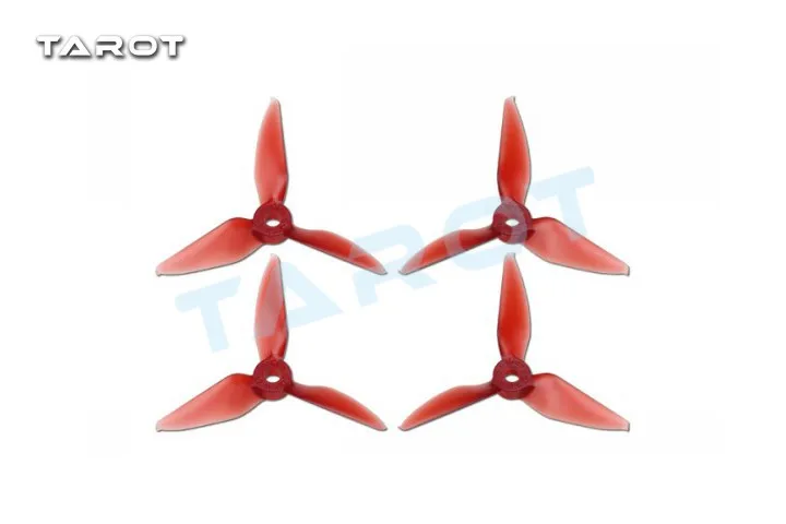 Tarot 2 Pairs 4 inch Clover CW CCW Racing Paddle Propeller TL4E2 4041