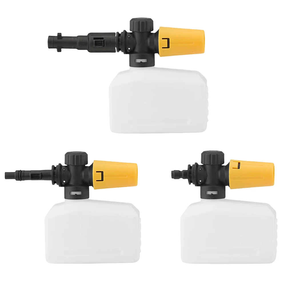 

Lanca для снежной пены, емкость 400 мл, бутылка для пенообразователя, 1/4 дюйма, быстроразъемный водяной пистолет, автомобильный распылитель высокого давления для стиральной машины Karcher