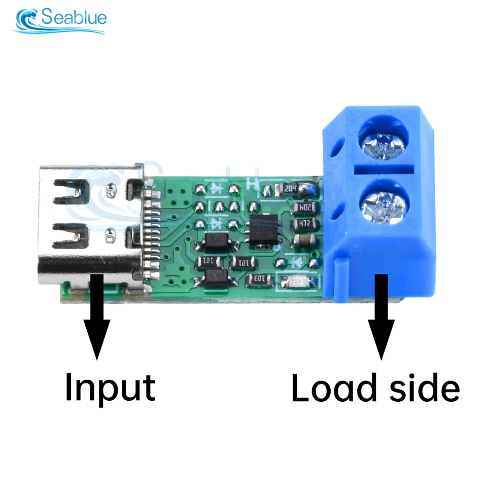 5x USB-C PD Trigger Board Modul – Einstellbare Spannung Bis 20V, 100W, Für Schnelllade-Projekte
