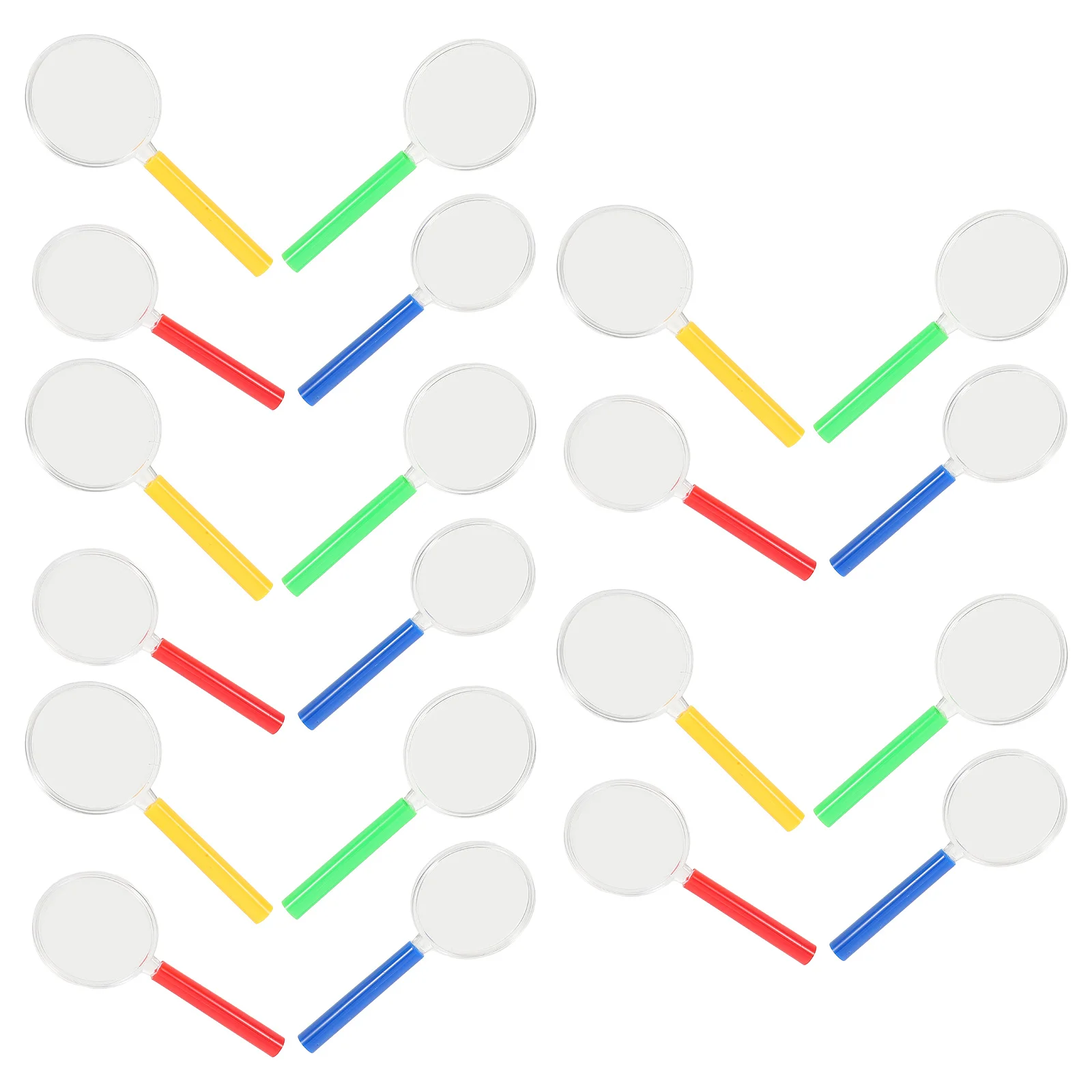 

20Pcs Children's Handheld Magnifier Compact Lightweight Design for Kids Science Experiments Outdoor Nature Exploration High