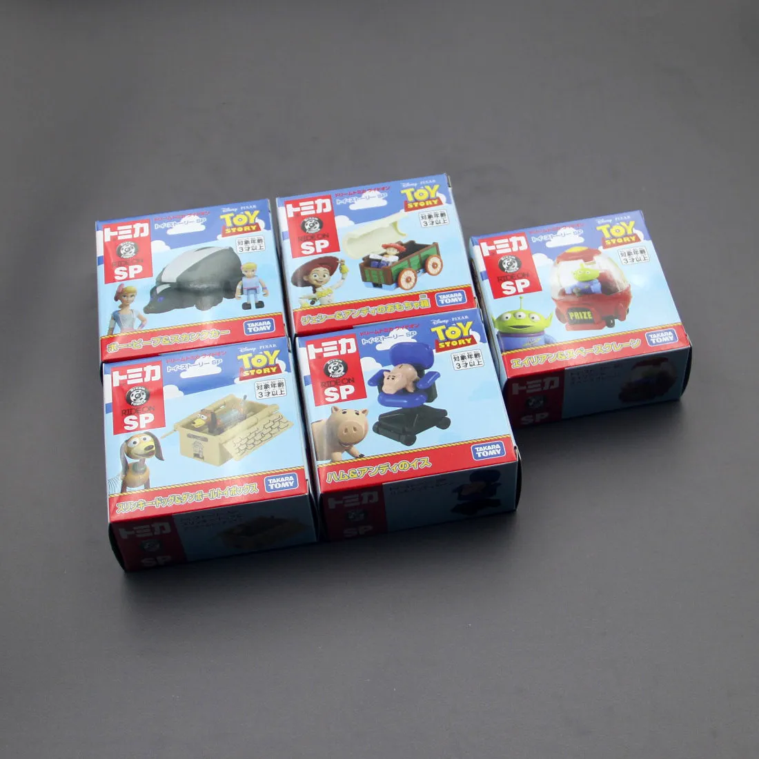 In Stock Original TAKARA TOMY Disney Motors Toy Story Diecast Alloy Mini Car Model Hobby Desktop Collectible Display Ornament - view 4