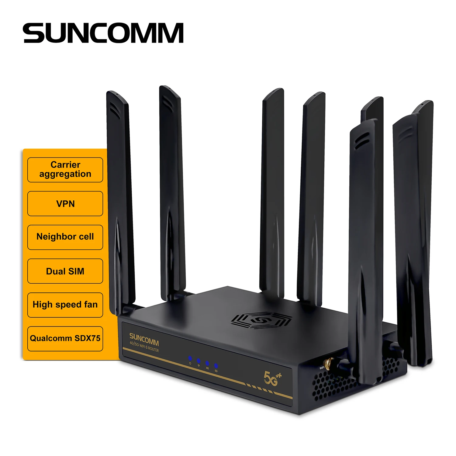 New X75 4G 5G WiFi Router SA NSA MmWave Change IMEI Band Lock VPN Dual SIM Card Mesh Network 5G Modem With Sim SlotAR