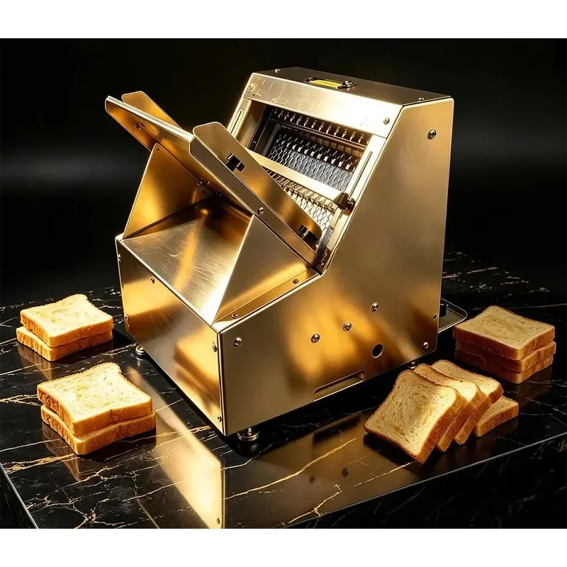 Commercial Toast Slicer 640x650x690mm 0.37kw 30 Slices 12mm for Bakery and Kitchen