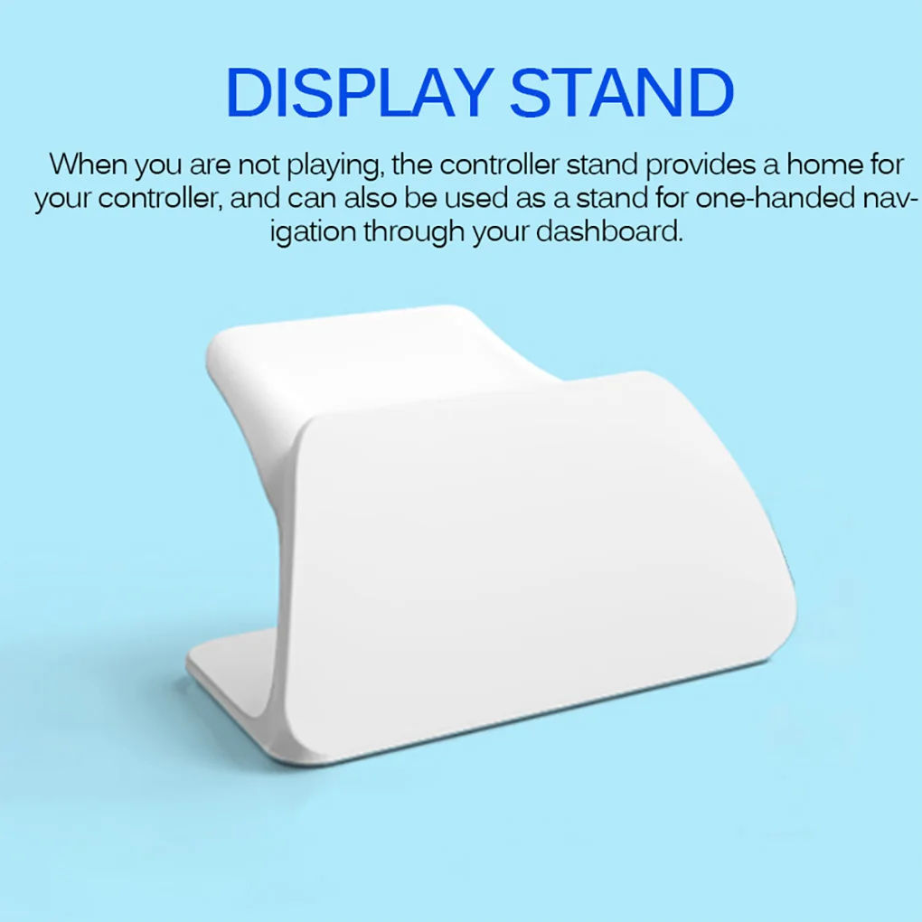 1 Set Storage Stands Game Pad Accessories Controller Bracket Upgraded Structure Desktop Holder Replacement for PS5