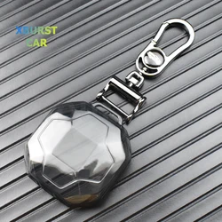 Transparent TPU Smart Car Key Case Cover for Chery Jetour T2 Traveler Jetour Dashing X-1 Plus DTC IDM Keyless Auto Accessories