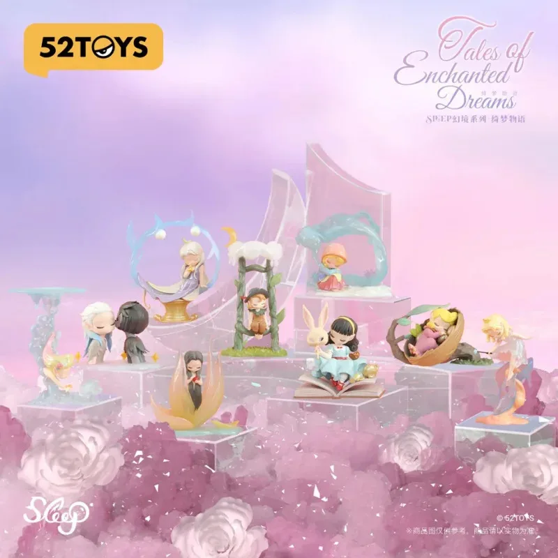 Kotak Misteri Blind Box Seri Dongeng Tidur Impian Ajaib Caixa Caja Boneka Hadiah Ornamen Meja Figur Anime Mainan