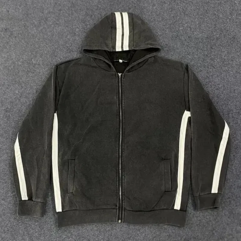 

Американская винтажная мытая толстовка с капюшоном в стиле рок-панк, осенне-зимняя женская модная повседневная свободная универсальная толстовка в спортивном стиле