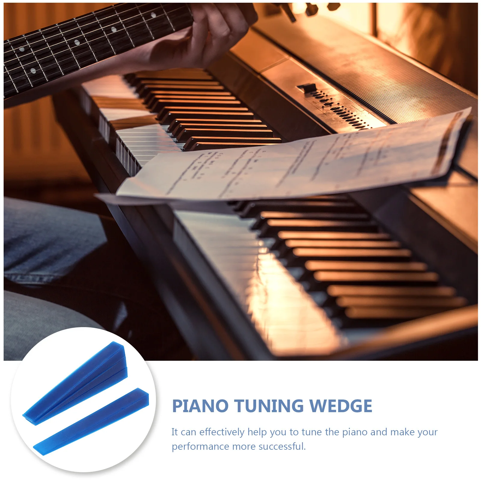 

4Pcs Piano Tuning Wedges Silicone Mutes Long Lasting Flexible Safe Ideal for Professional Tuners Silicone Piano Wedge Mute