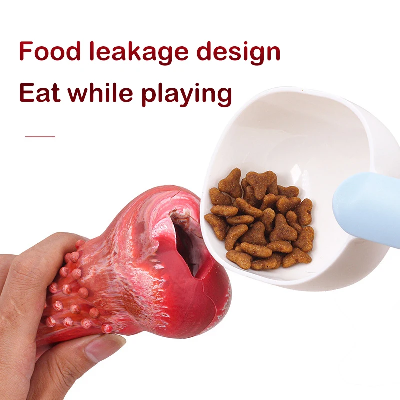 Brinquedos interativos para tratamento, brinquedos educativos estridentes, dispensador de alimentos, brinquedo de quebra-cabeça para cachorro