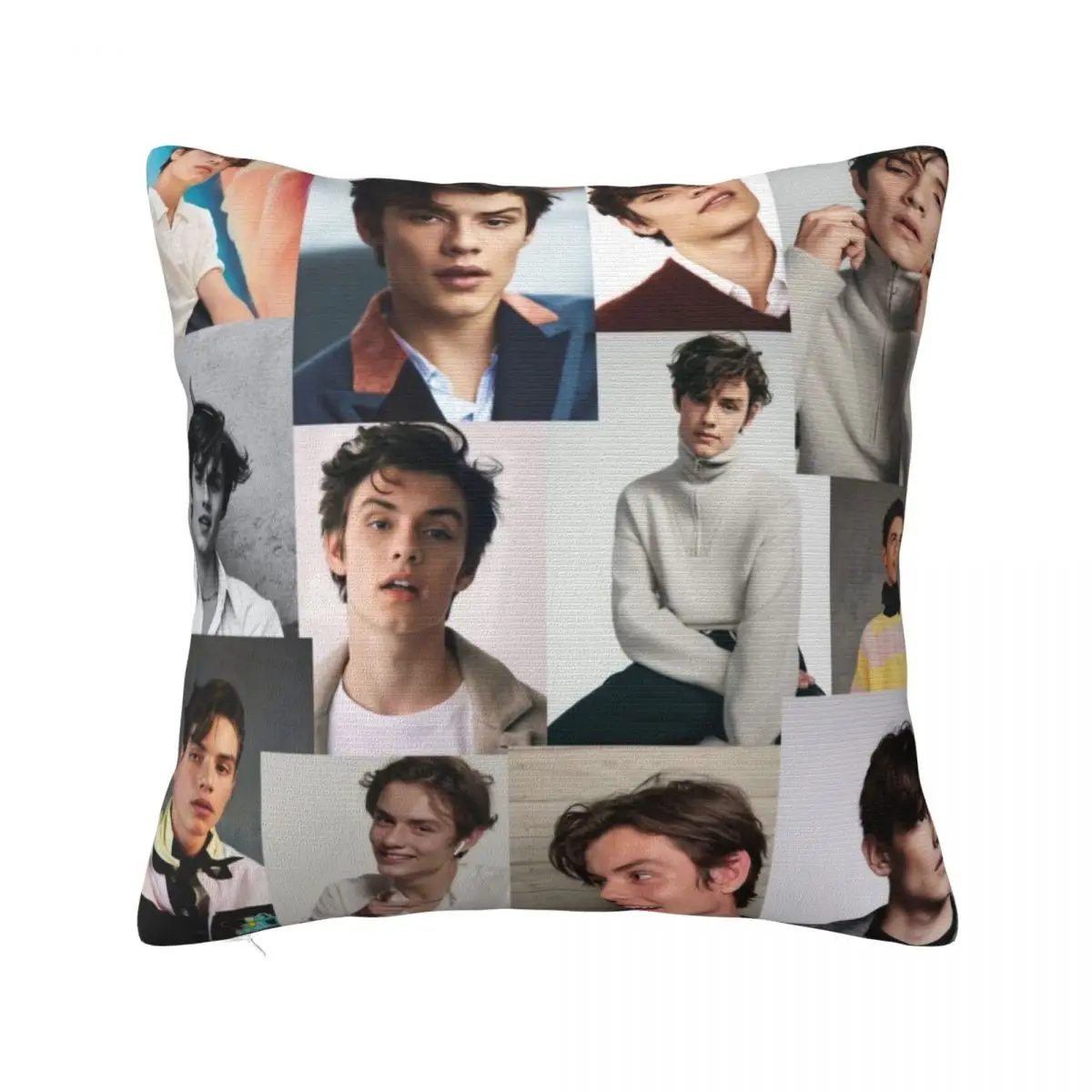 

Louis Partridge collage Throw Pillow Pillowcases For Pillows pillows decor home