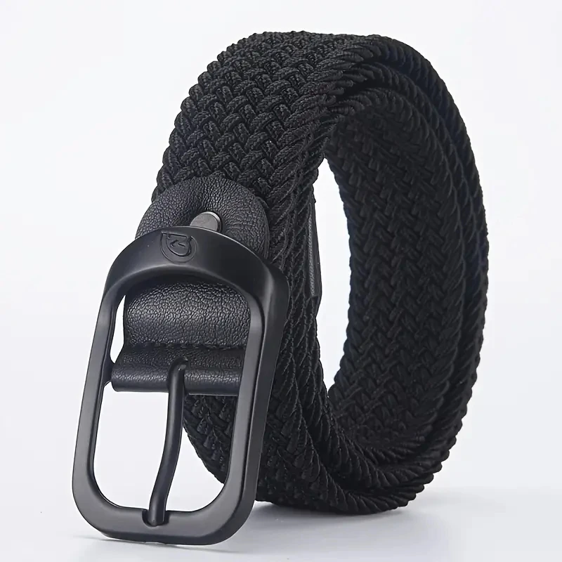 2023 men and women fashion nylon belt alloy casual belt women wild stretch jeans belt decoration ins wind Luxury brand design