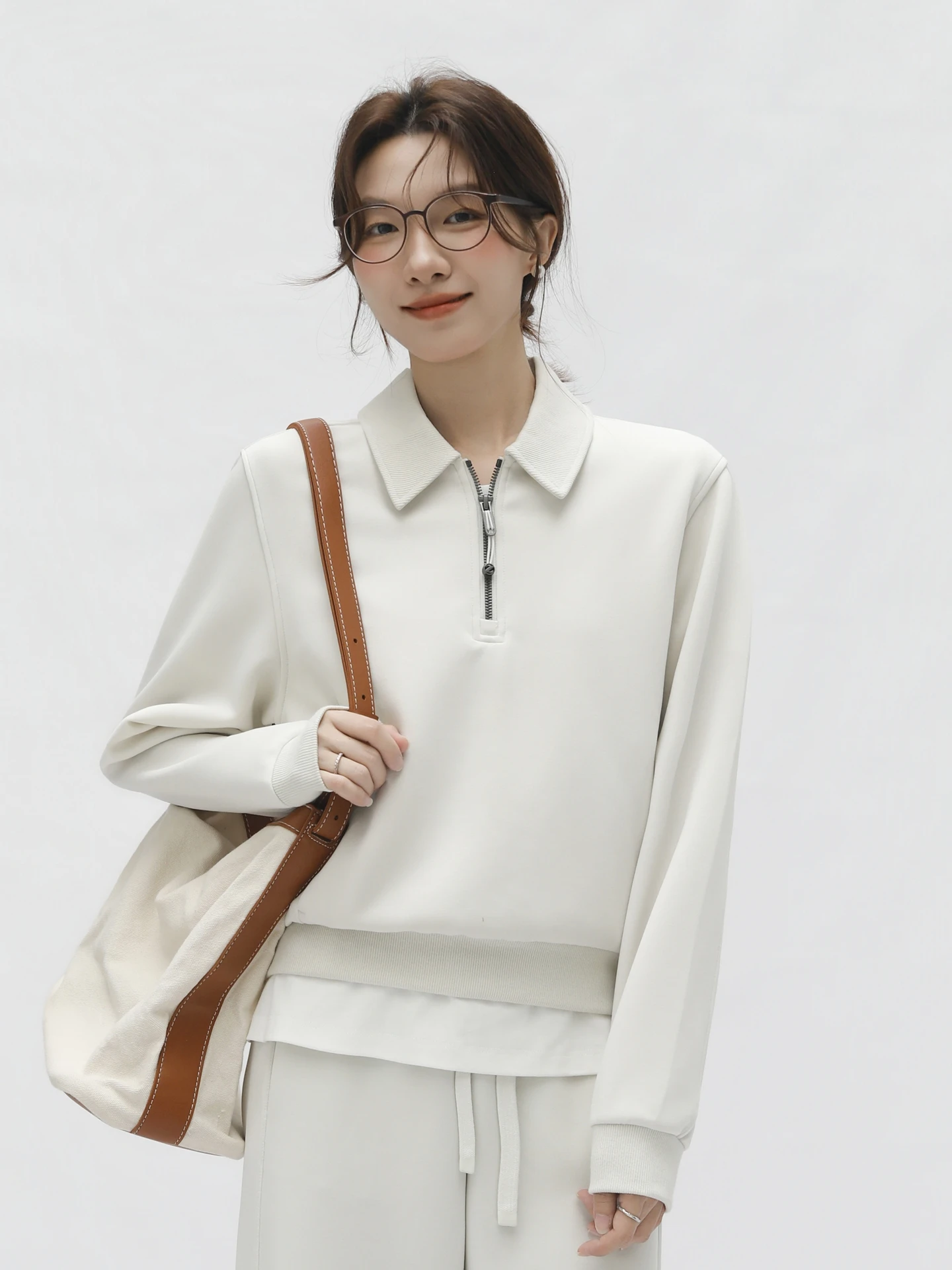 

Мягкая толстовка с длинными рукавами и капюшоном, повседневная спортивная одежда для женщин, осенне-зимняя верхняя одежда для поездок на работу и отдыха, топ с воротником Хенри