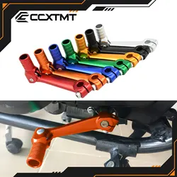 Motorcycle CNC Folding Aluminum Gear Shift Lever For Kayo T2 T4 T4L ATV Dirt Bike 110cc 125cc 150cc 200cc 250cc Universal Parts