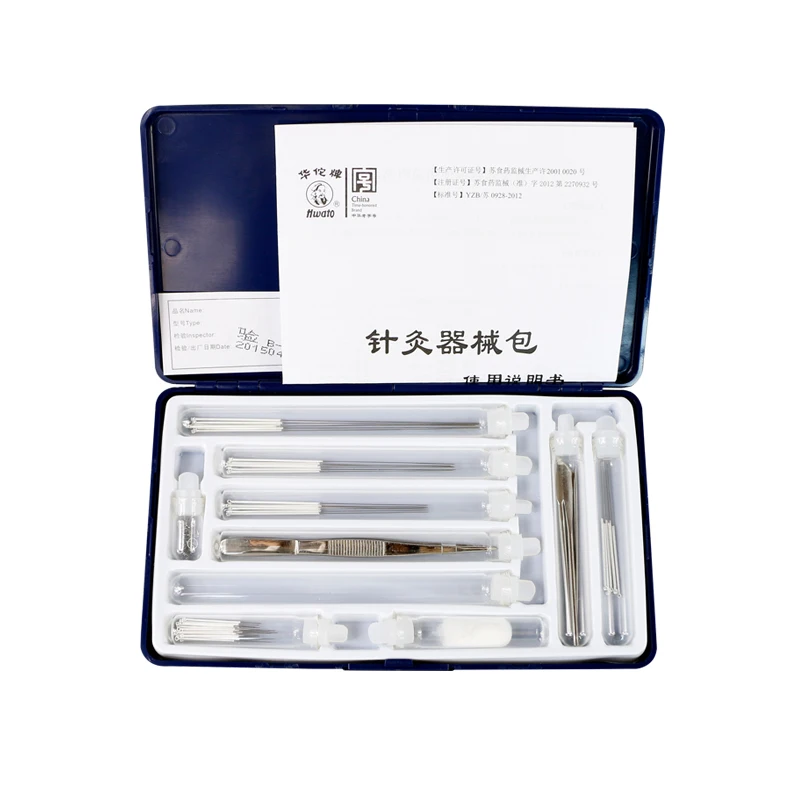 Hwato Acupuncture zb-2 instrumentsset set disposable acupuncture needle bag acupuntura tools