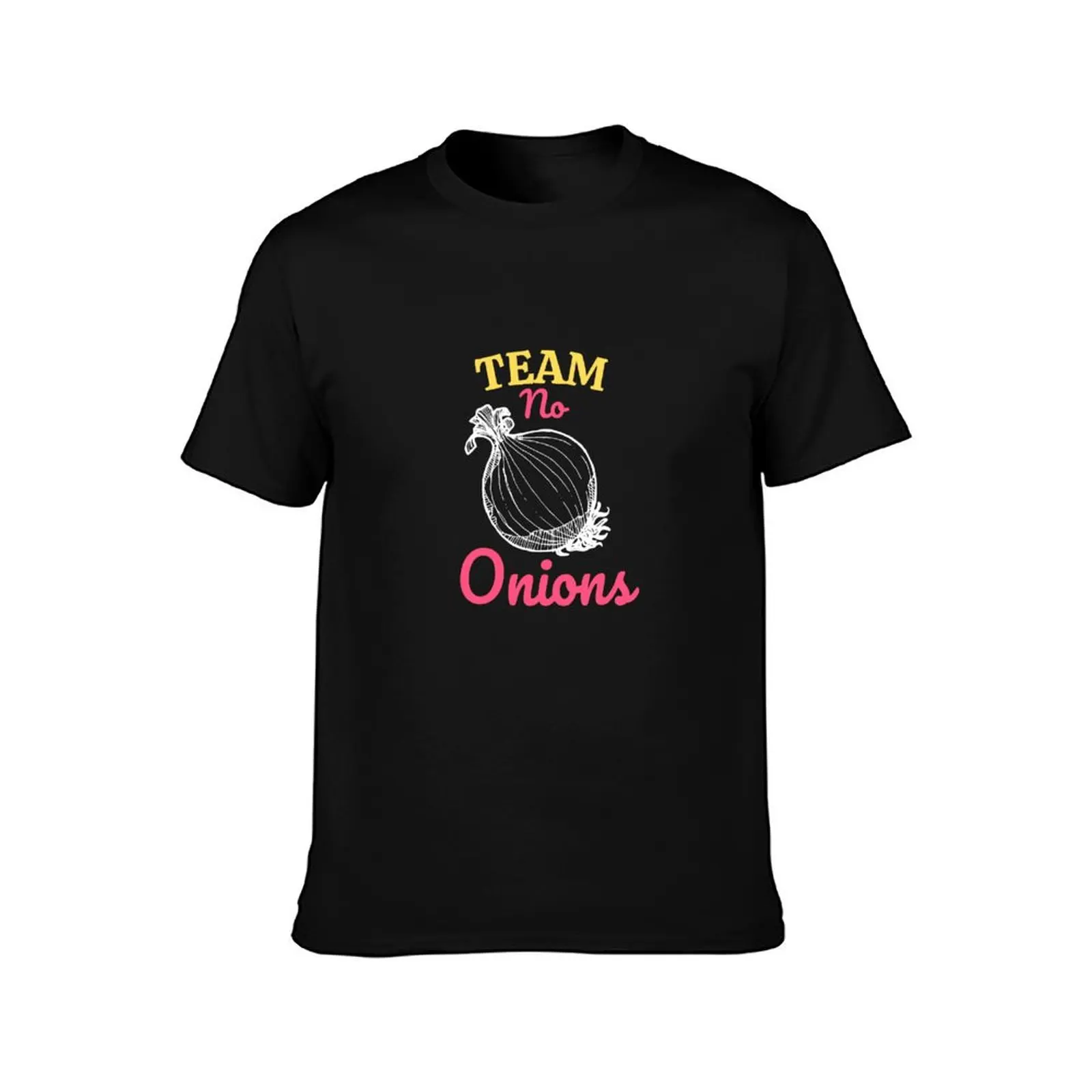 Team no onions T-Shirt tees anime t shirts graphic tee shirt Men's t-shirt