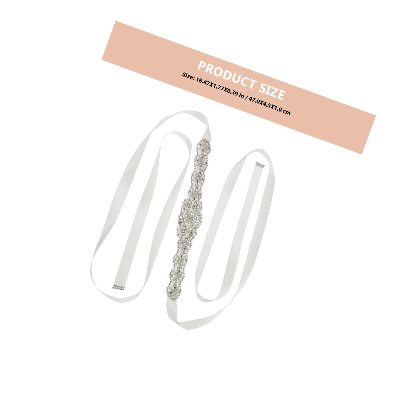 1 قطعة حجر الراين اللؤلؤ حزام الفضة الزفاف زنار فستان الزفاف الديكور كريستال حزام الخصر حزام الإناث