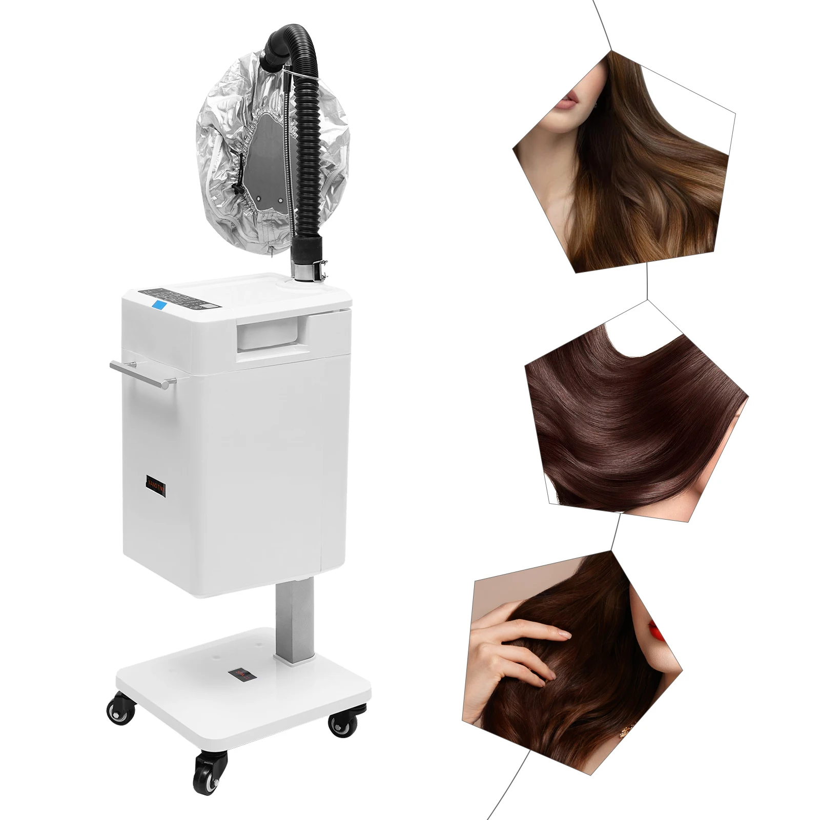 Hair Dryer Spa Vertical Salon Hair Steamer Nano Repair Hair Care Mist Steamer Hair Oil Cap Hair Dyer