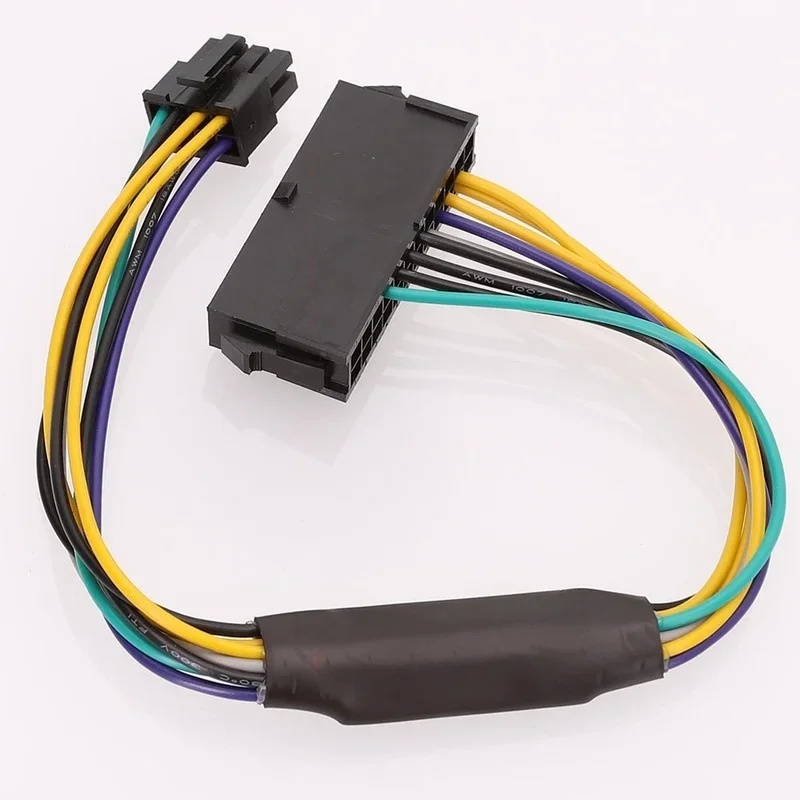 New for Dell 30cm 24Pin To 8Pin Optiplex 3020 7020 ATX Power Supply Motherboard Adapter Cable BS Mayitr